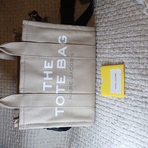 Marc Jacobs Beige Small The Tote Bag